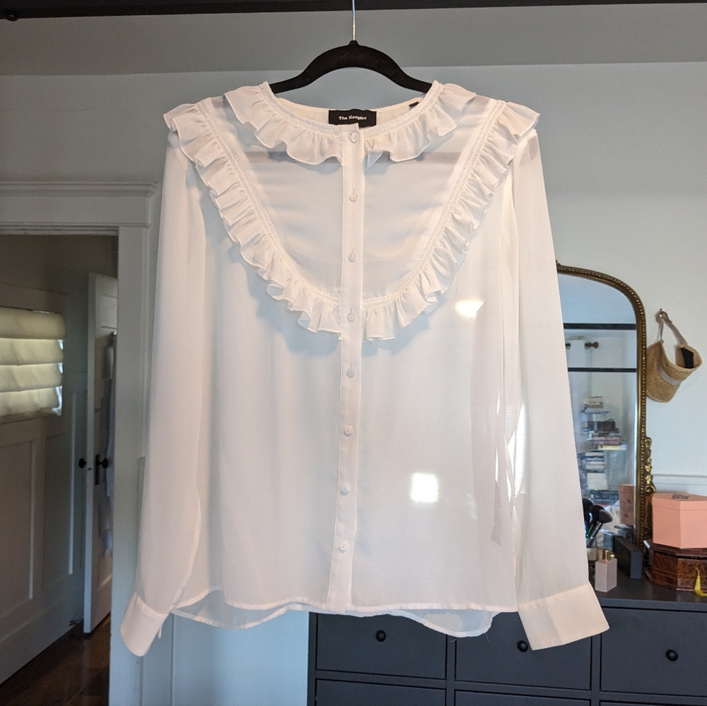 The Kooples white blouse (M)